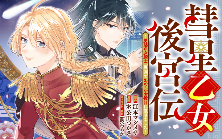 「彗星乙女後宮伝～男装の女騎士、異国であやしいお役目に就きました～」江本マシメサ木公田つかさ潤宮るか